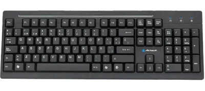 WKTE-003 Teclado Estándar Acteck USB AT-2700 USB Negro