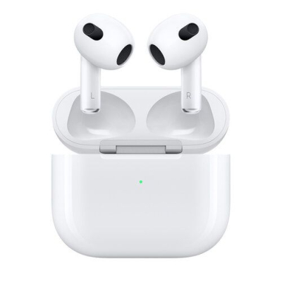 MPNY3AM/A Apple AirPods (3a. Generación) Inalámbrico Bluetooth Blanco incluye Estuche de Carga Lightning
