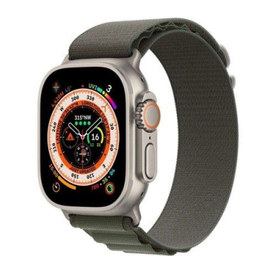 MQEW3LZ/A Watch Ultra 49mm GPS Celular Correa Verde Carcasa Titanio Mediano