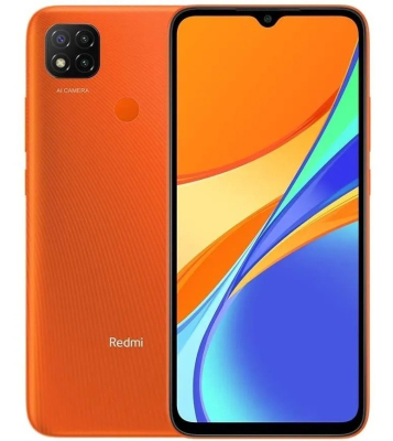 7502294044751 Smartphone Xiaomi Redmi 9 6.53" MediaTek Helio G80 Octa-Core 4GB 64GB Android 10 Naranja