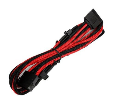 Cable de Alimentación AeroCool EN56108 Molex a SATA 4 pines 80cm Rojo/Negro