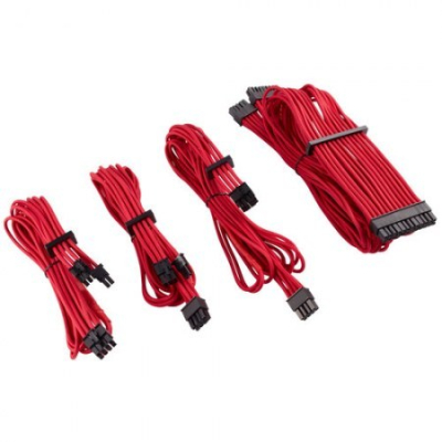 Kit Cables de Alimentación Corsair Premium CP-8920216 PSU Tipo 4 Rojo