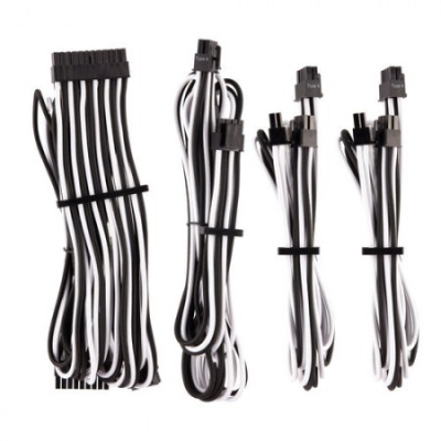 Kit Cables de Alimentación Corsair Premium CP-8920220 PSU Tipo 4 Blanco/Negro