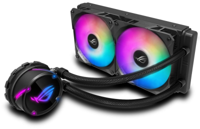 90RC0061-M0UAY0 Enfriamiento Líquido ASUS ROG Strix LC 240 RGB - 2 Ventiladores - 2500 RPM - RGB