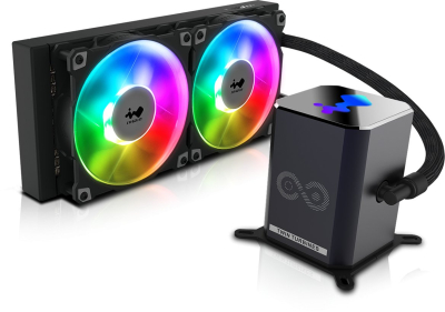 AIO SR24 PRO Enfriamiento Líquido In Win SR24 PRO - 2 Ventiladores - 2500 RPM - RGB