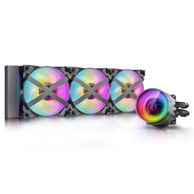 DP-GS-H12-CSL360EX-RGB Enfriamiento Líquido Deepcool Castle 360EX RGB - 3 Ventiladores - 500 a 1800 RPM - RGB