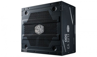 Elite 500 V3 Fuente de Poder Cooler Master MPW-5001-ACAAN1-US 500W 20+4 pin 100-240Vac