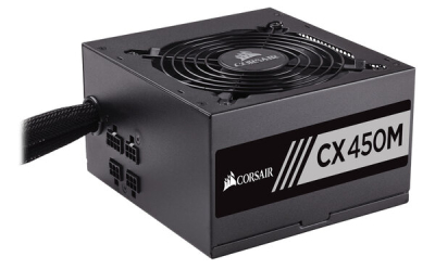 CX450M Fuente de Poder Corsair CP-9020219-NA - 450W - ATX - 24 Pines - 4 SATA - 8 PCIe