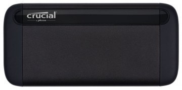 Unidad de Estado Sólido Portátil CT500X8SSD9 Crucial X8 500GB USB 3.2 Negro