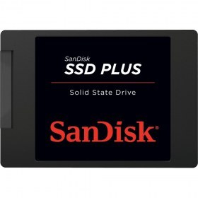 Unidad de Estado Sólido SanDisk PLUS SDSSDA-120G-G27 2.5" 120GB SATA 3 Negro