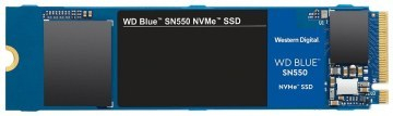 Unidad de Estado Sólido Western Digital Blue WDS250G2B0C SN550 NVMe 250GB M.2 2280 Negro