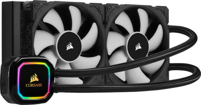 CW-9060043-WW Enfriamiento Líquido Corsair iCUE H100i RGB PRO XT 2400 RPM 2 Ventiladores RGB