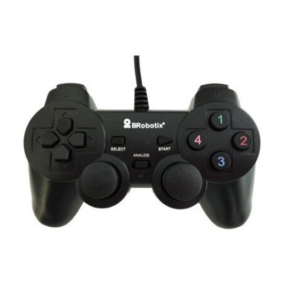 220205 Gamepad BRobotix Alámbrico USB Negro