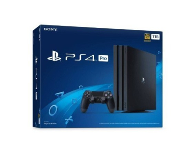 3003645 Consola Sony PS4 Pro 1TB 4K Con un Control