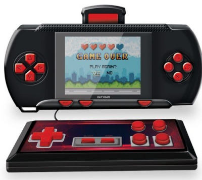 GICONV02 Consola Portátil Ginga GICONV02 LCD 3 132 juegos incorporados / 28 juegos adicionales 700mAh