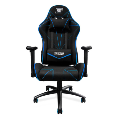 CGC500-BL Silla Gamer Vorago CGC-500 - Soporta 120Kg - Negro con Azul