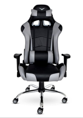 NA-0902 Silla Gamer Naceb Soldier - Soporta 140Kg - Negro con Gris