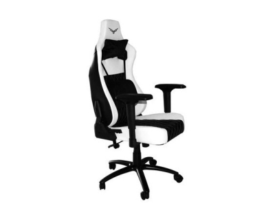 NA-0939B Silla Gamer Naceb Technology Raven Reclinable Hasta 180º Máximo 140kg Blanco/Negro