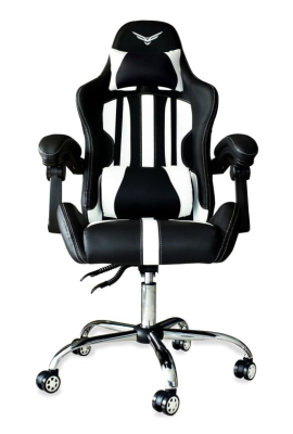 NA-09S1B Silla Gamer Naceb Ninja Blade - Soporta 140Kg - Negro con Blanco