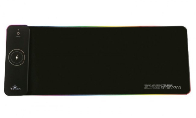 YGG-68902 Mouse Pad YeYian Glider 2700 800x300x4mm Carga Inalámbrica RGB