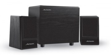 AC-02013 - Bocinas Acteck - AXF-290 Multimedia 2.1 4 RMS SubWoofer Negro