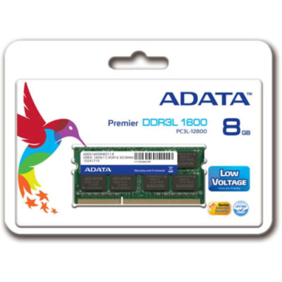 ADDS1600W8G11-S Memoria RAM ADATA DDR3L 8GB 1600MHz SODIMM