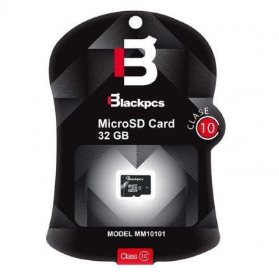 MM10101-32 Memoria MicroSDHC BLACKPCS 32GB Clase 10