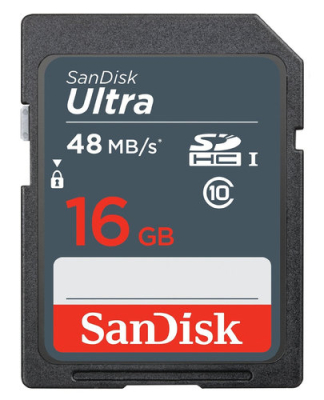 SDSDUNB-016G-GN3IN Tarjeta de Memoria SDHC SanDisk Ultra 16GB Clase 10 UHS-I