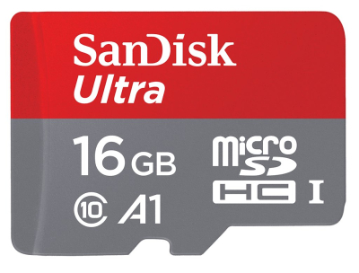 SDSQUAR-016G-GN6M Memoria MicroSDHC SanDisk 16GB Clase 10 UHS-I C/Adaptador