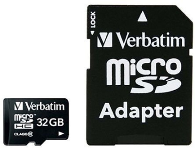 VB44083 Memoria Micro SDHC Verbatim 32GB Clase 10