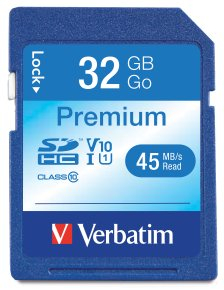 VB96871 Memoria Micro SDHC Verbatim Premium 32GB Clase 10 UHS-I V10 U1