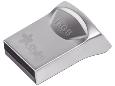 STMUS42S Memoria USB Stylos STMUS42S, 16GB, USB 2.0, Plata