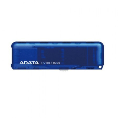 AUV110-16G-RBL Memoria USB ADATA UV110 16GB USB 2.0 Retráctil Azul