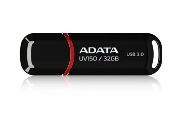 AUV150-32G-RBK Memoria USB, ADATA AUV150, 32G, RBK, 32GB USB 3.0, Negro