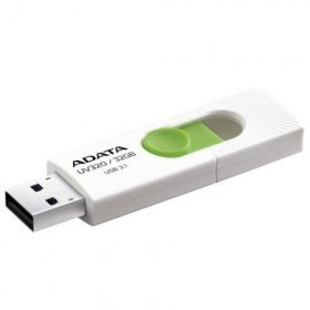 AUV320  -32G - RWHGN Memoria - USB ADATA UV320 - 32GB USB 3.1 Blanco/verde