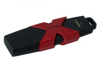 HXS3/128GB Memoria USB HyperX Savage - 128GB - USB 3.1 - Negro/Rojo