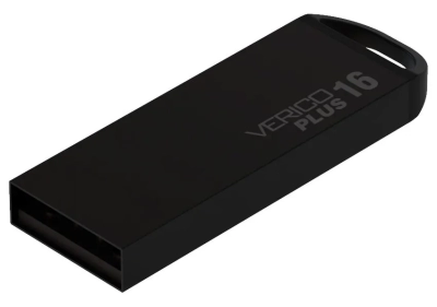 1UDOV-RCSY83-NN Memoria USB Verico Plus, 8GB, USB 2.0, Negro Metálico