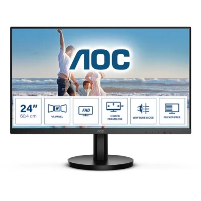 24B3HM Monitor AOC - 23.8" - Full HD - HDMI - VGA