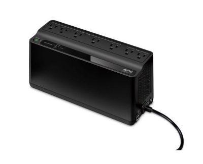 BE600M1 UPS APC Back UPS 600VA/330W 7 Contactos USB Negro