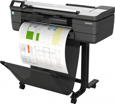 F9A28D Plotter HP DesignJet T830 24" Inyección de Tinta Wi-Fi Ethernet USB Requiere Care Pack de Instalación, contacta a un ejecutivo