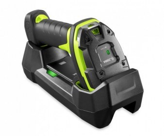 Lector de Código de Barras Zebra DS3678-DP3U4212S1W Imager 1D 2D Inalámbrico Negro/Verde Kit de cuna y cable USB