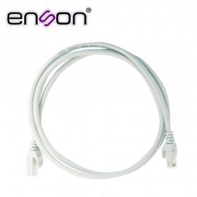 Patchcord UTP Enson Cat6 P6012G 120 Cms Color Gris Pro-II 100% Cobre