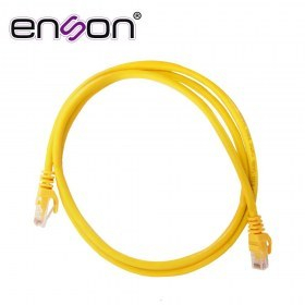 Patchcord UTP Enson Cat6 P6012Y 120 Cms Color Canario Pro-II 100% Cobre
