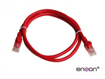 Cable Enson P6P03 UTP Cat6 90 cm Rojo