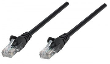 Cable de Red Intellinet 313834 Cat6a RJ-45 30cm S/FTP Blindado Negro