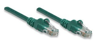 Cable de Red Intellinet UTP Cat5e RJ-45 1.0m Verde