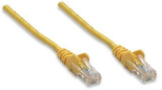 Cable de Red Intellinet Cat5e RJ45 Macho/Macho 1.0m Amarillo