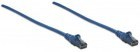 Cable de Red Intellinet 342599 Cat6 2.0 metros (7.0 pies) UTP Azul
