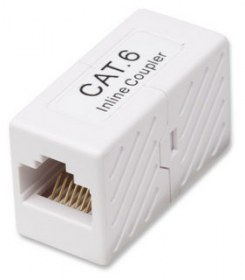 Cople Intellinet 504751 Cat6 RJ45-RJ45 Modular UTP Red Blanco