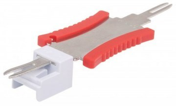 Llave de Seguridad Intellinet 790833 Para RJ45 Rojo